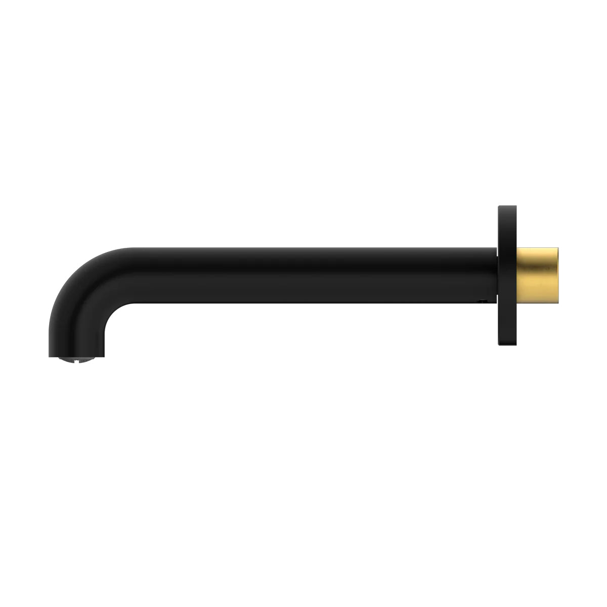 MECCA BASIN/BATH SPOUT INLET 1/2 BSP ONLY 120MM MATTE BLACK