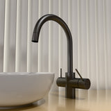 Mecca 3 Way Filtered Mixer Tap Matte Black