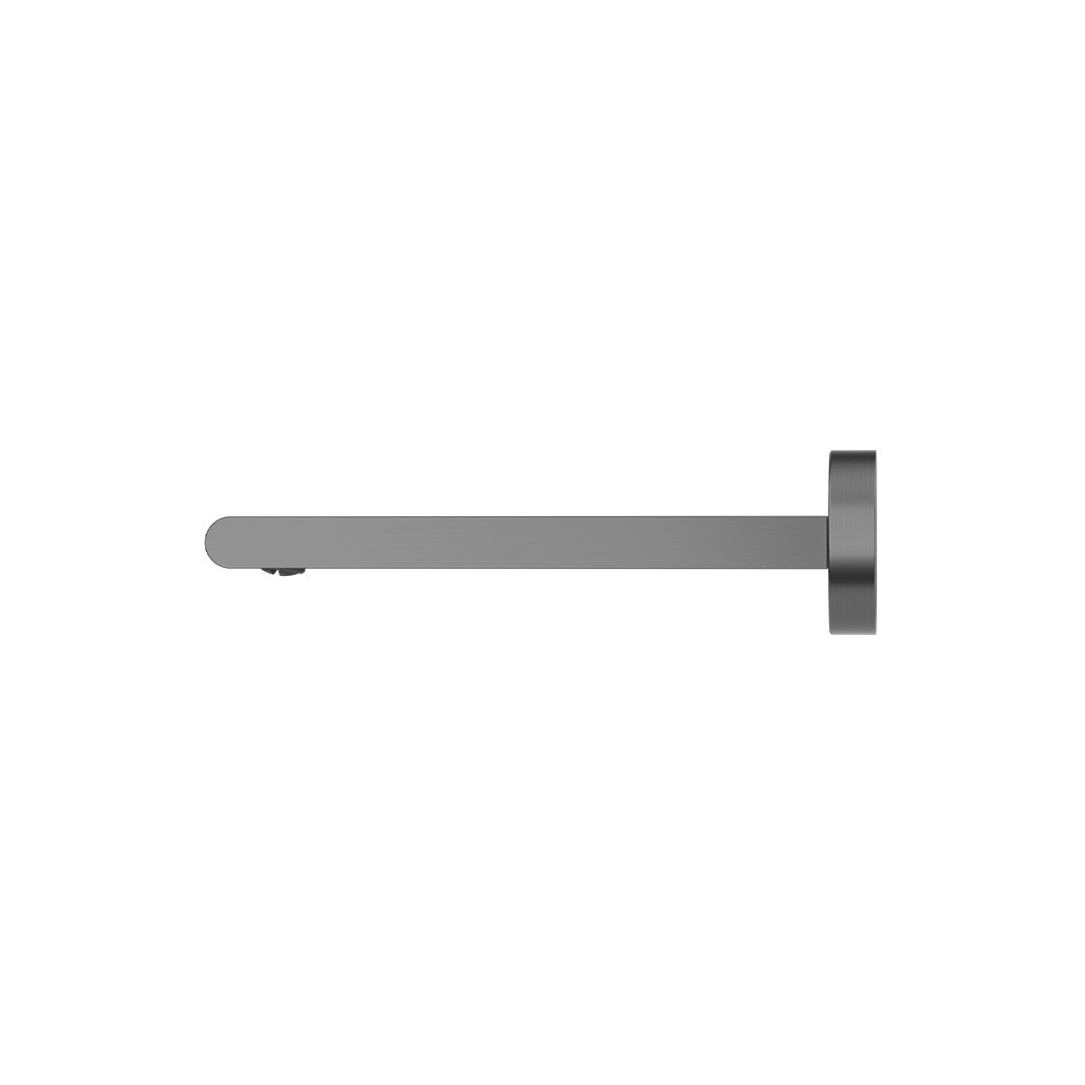 Bianca Fixed Bath Spout Only 240mm Gun Metal