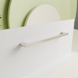 BIANCA SINGLE TOWEL RAIL 800MM CHROME