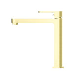 Ecco Tall Basin Mixer Brushed Gold