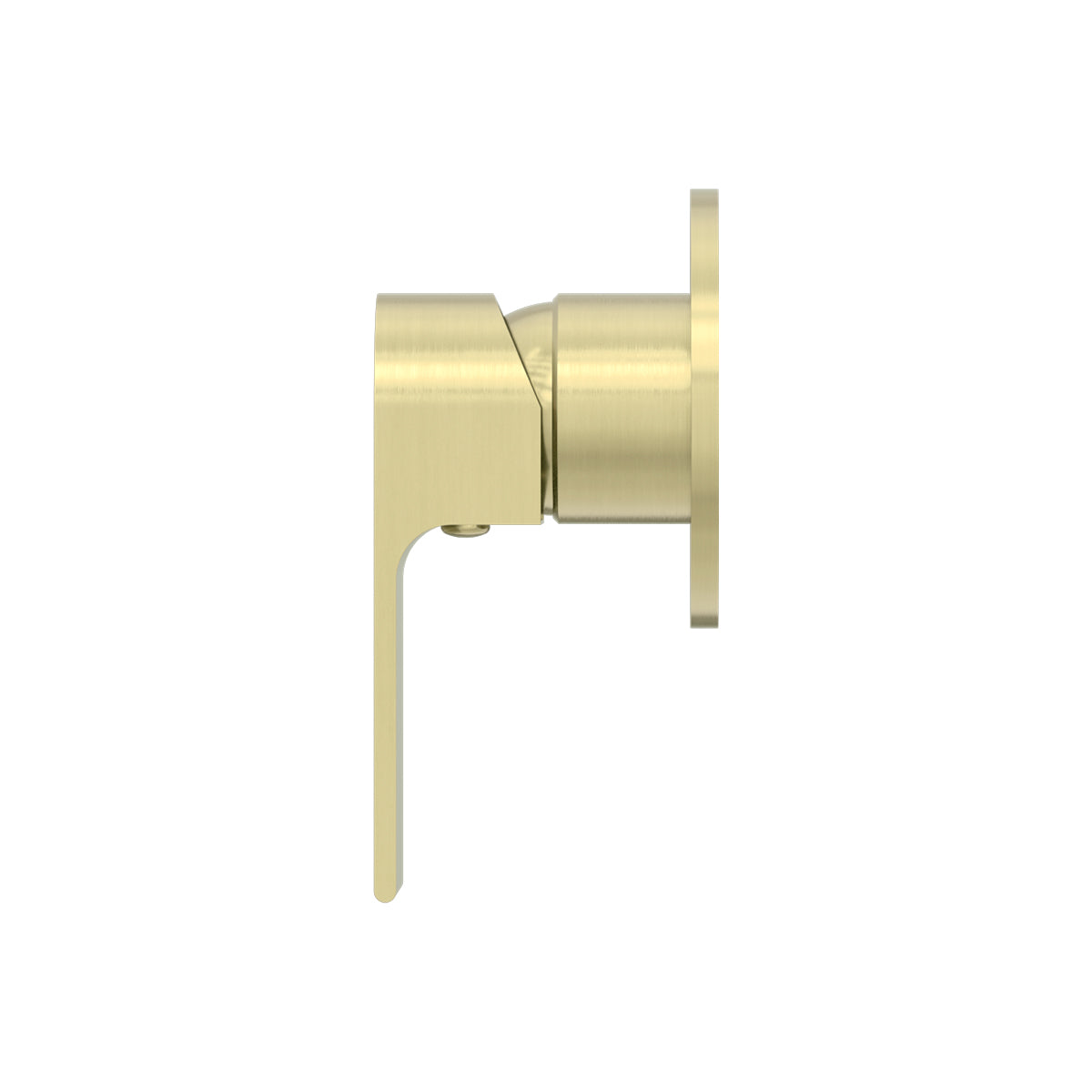 BIANCA SHOWER MIXER 80MM PLATE BRUSHED GOLD