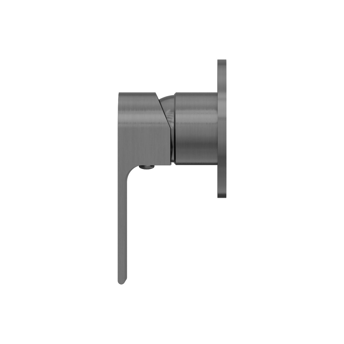 BIANCA SHOWER MIXER 80MM PLATE GUN METAL