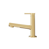 Crue Pull-Out Kitchen Mixer Brushed Brass
