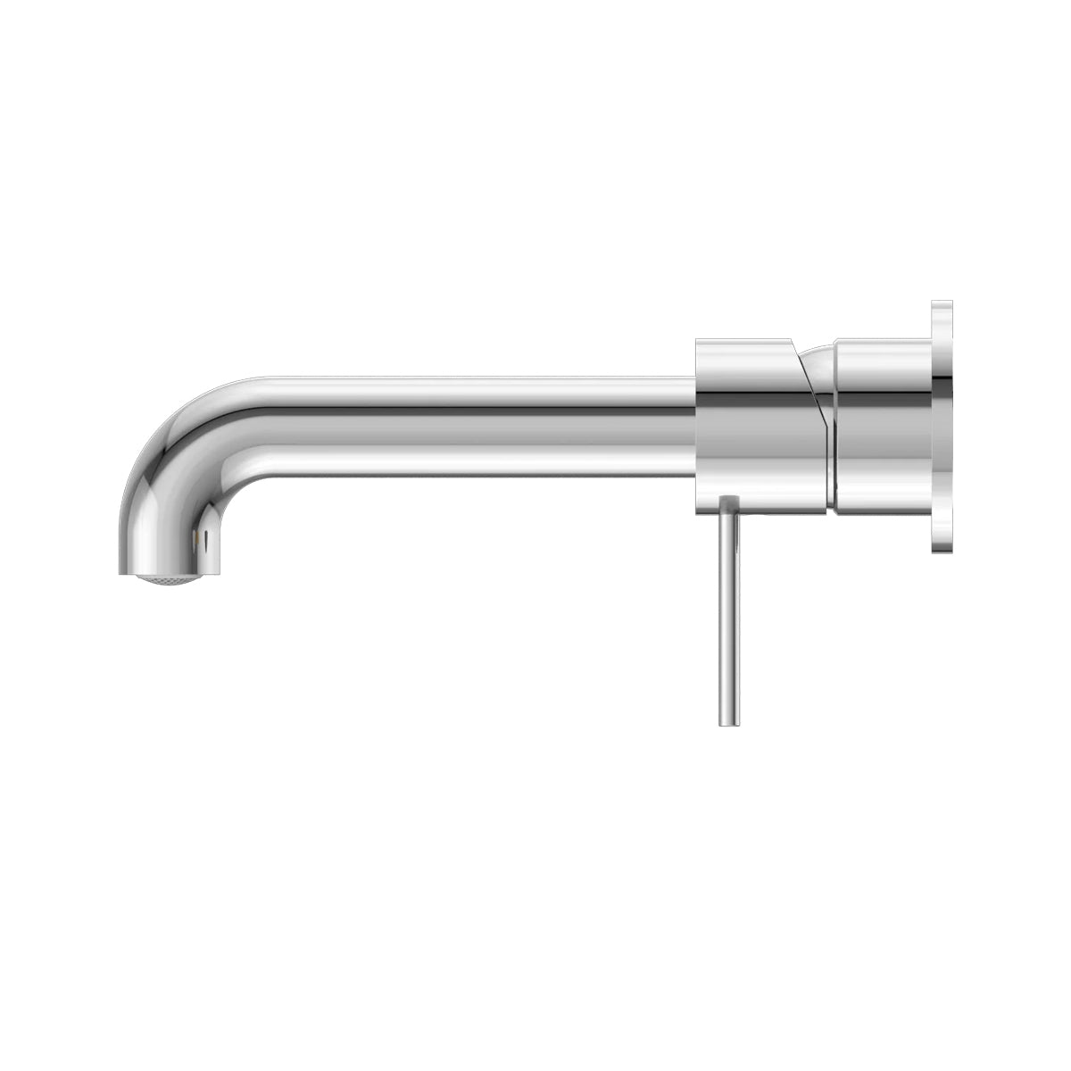 Mecca Wall Basin/bath Mixer Separate Back Plate 120mm Chrome