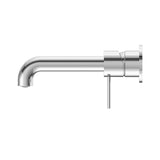 Mecca Wall Basin/bath Mixer Separate Back Plate 120mm Chrome