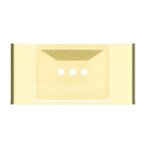 BIANCA SOAP DISH HOLDER BRUSHED GOLD