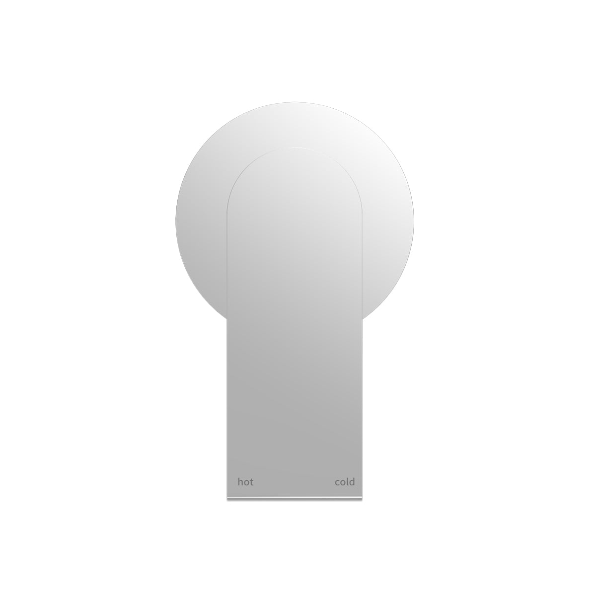 Bianca Shower Mixer 80mm Plate Chrome