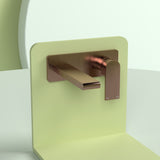 Bianca Wall Basin/Bath Mixer 187mm Brushed Bronze