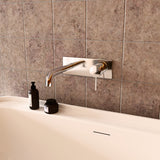 Mecca Wall Basin/Bath Mixer 185mm Chrome