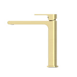 BIANCA MID TALL BASIN MIXER BRUSHED GOLD