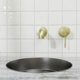 Opal Wall Basin/Bath Mixer Separate Back Plate 230mm Brushed Gold