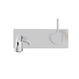 Mecca Wall Basin/bath Mixer Handle Up 230mm Chrome