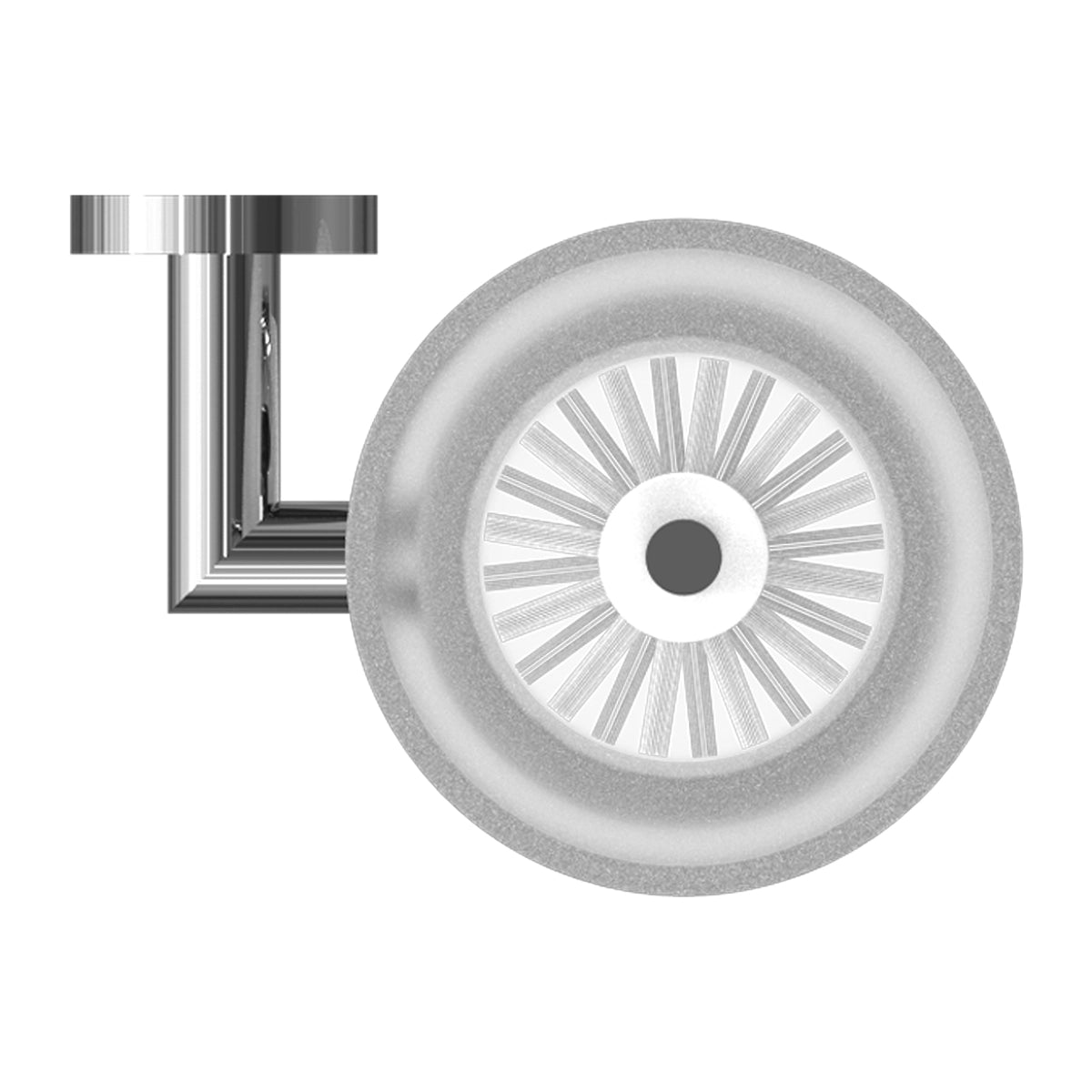 NERO Dolce Toilet Brush Holder Chrome