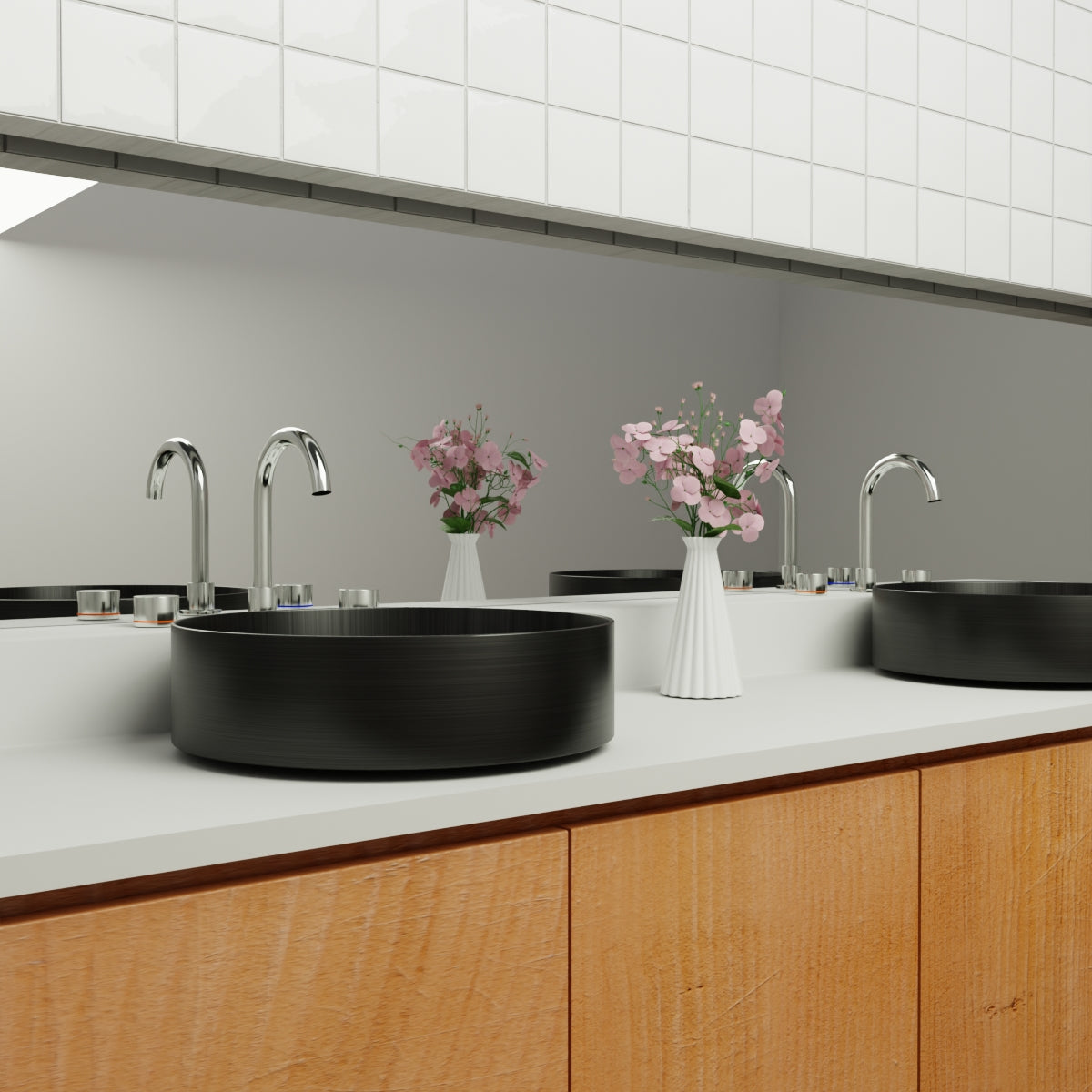 Kara Kitchen Set Chrome