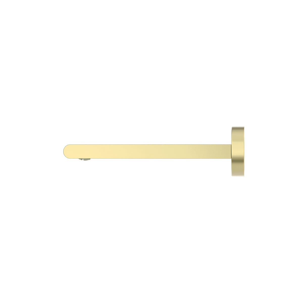 Bianca Fixed Bath Spout Only 200mm Brushed Gold