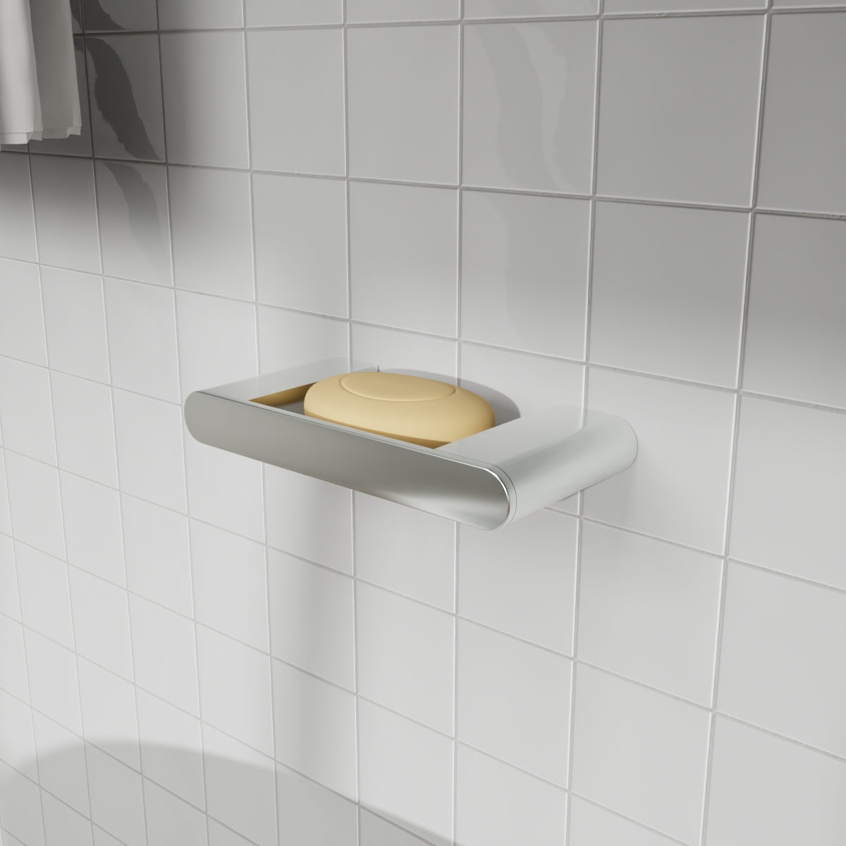 BIANCA SOAP DISH HOLDER CHROME