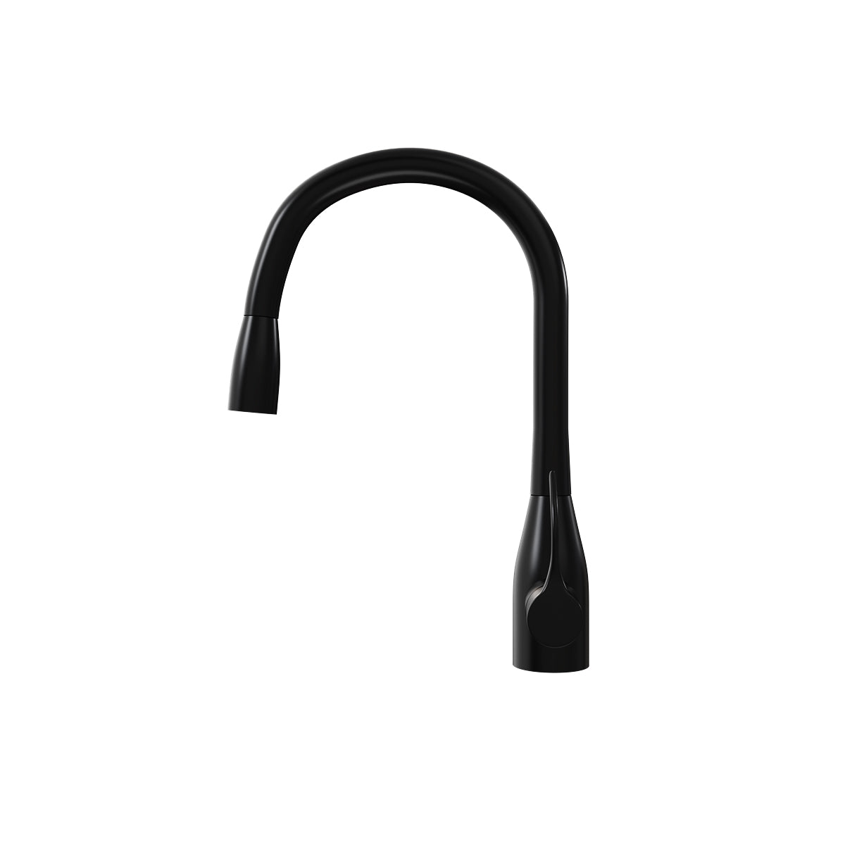 Simplice Pull Down Kitchen Mixer Matte Black