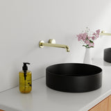 Kara Progressive Wall Basin/Bath Set 260mm Brushed Gold