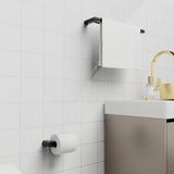 Bianca Toilet Roll Holder Matte Black
