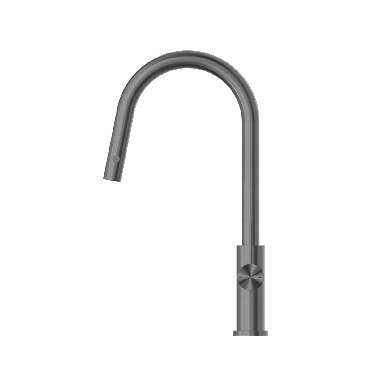 Mecca Pull Out Sink Mixer With Vegie Spray Function Gun Metal