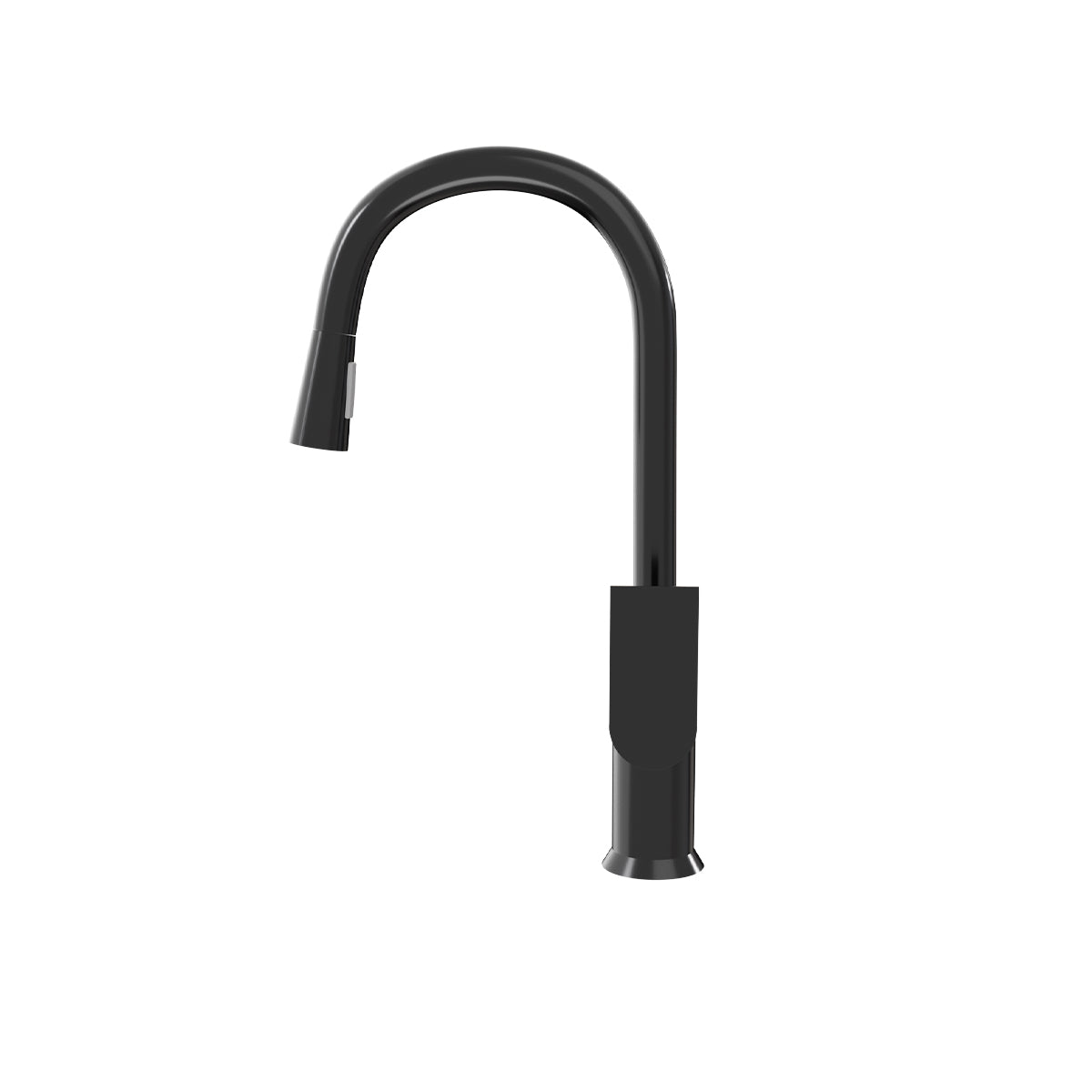Taut Pull Out Spray Kitchen Mixer Polished Chrome/Matte Black
