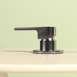 BIANCA SHOWER MIXER 80MM PLATE GUN METAL