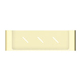 Bianca Metal Shower Shelf Brushed Gold