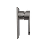 Ecco Wall Basin/Bath Mixer Separate Back Plate Gun Metal