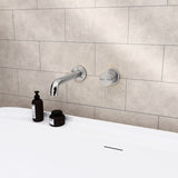 MECCA BASIN/BATH SPOUT ONLY 260MM BRUSHED NICKEL