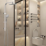 BIANCA TWIN SHOWER BRUSHED NICKEL