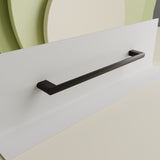 Bianca 240v Single Heated Towel Rail Matte Black