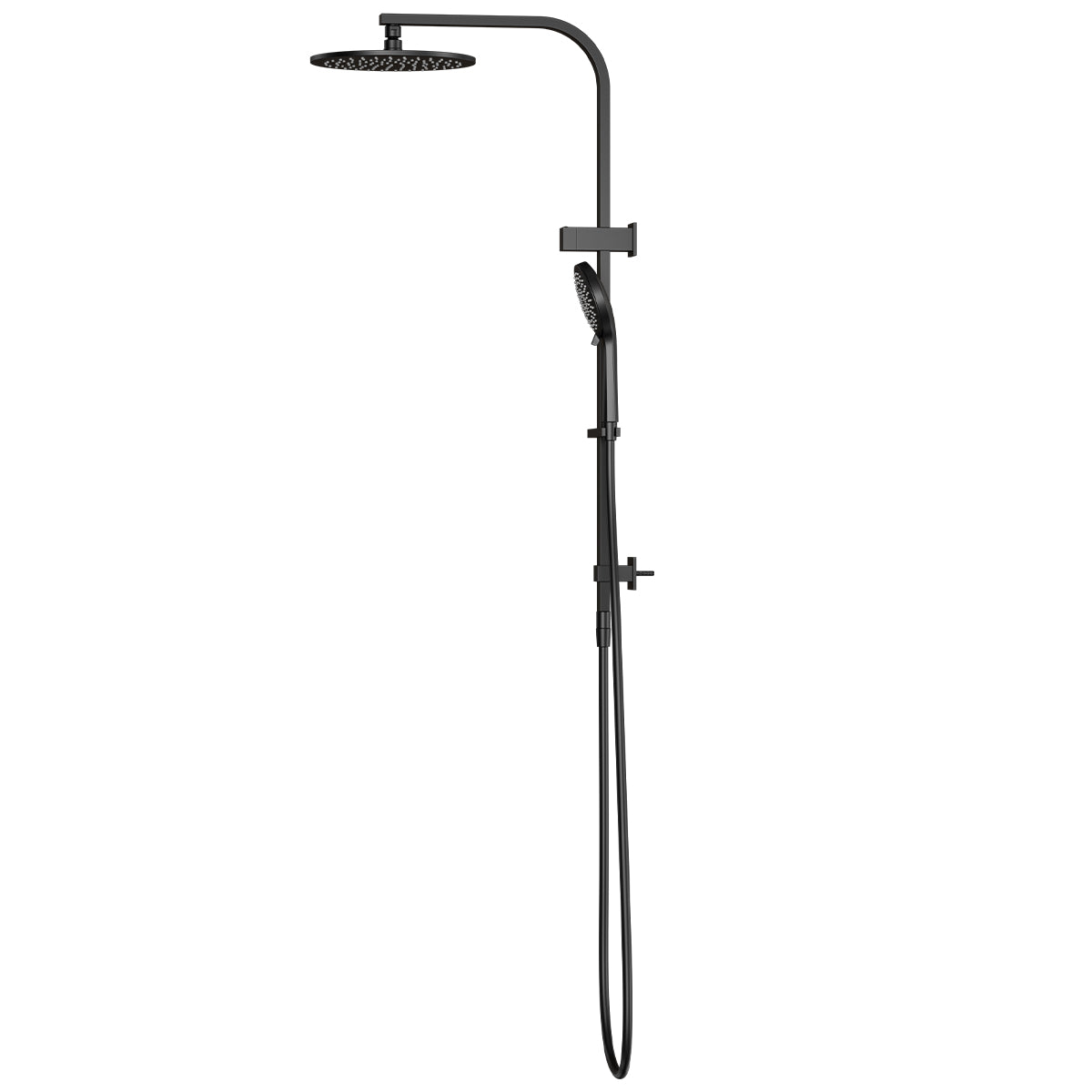 BIANCA TWIN SHOWER MATTE BLACK