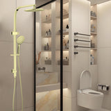 BIANCA TWIN SHOWER BRUSHED GOLD