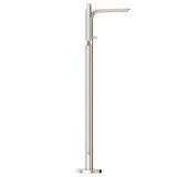 Bianca Freestanding Bath Mixer With Hand Shower Brushed Nickel