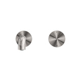 Kara Progressive Wall Basin/Bath Set 260mm Brushed Nickel