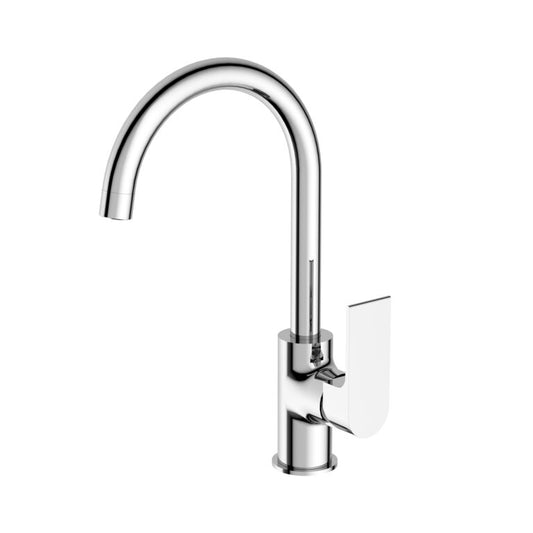 Bianca Kitchen Mixer Gooseneck Spout Chrome