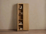 Finnley Wood Tall Cabinet Living Room Country Storage Cabinet with Doors