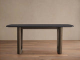 Saint Germain Wood Rectangle Dining Table With Rennes Base