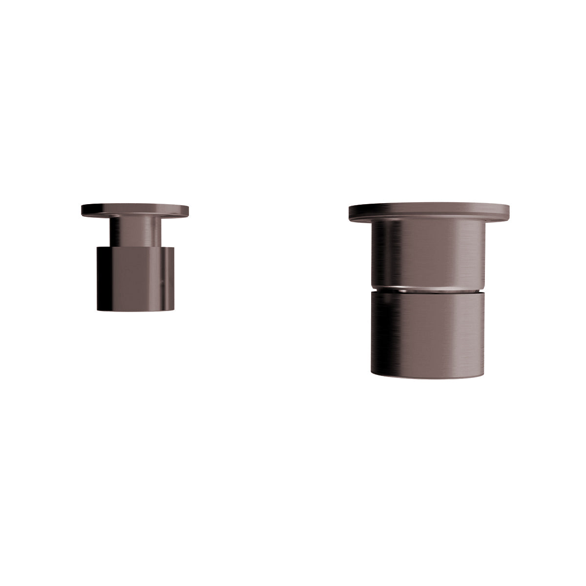 Mecca Shower Mixer With Horizontal 2 Way Divertor Brushed Bronze