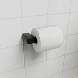 Bianca Toilet Roll Holder Matte Black