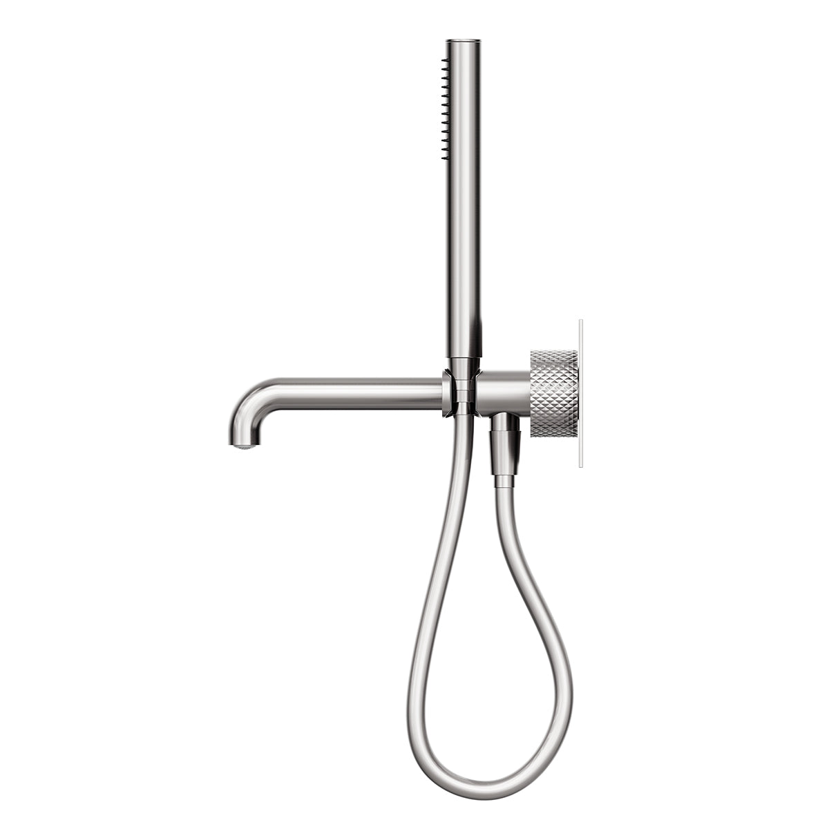 Opal Progressive Shower System With Spout 230mm Brushed Nickel