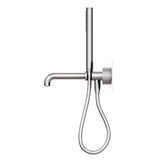 Opal Progressive Shower System With Spout 230mm Brushed Nickel