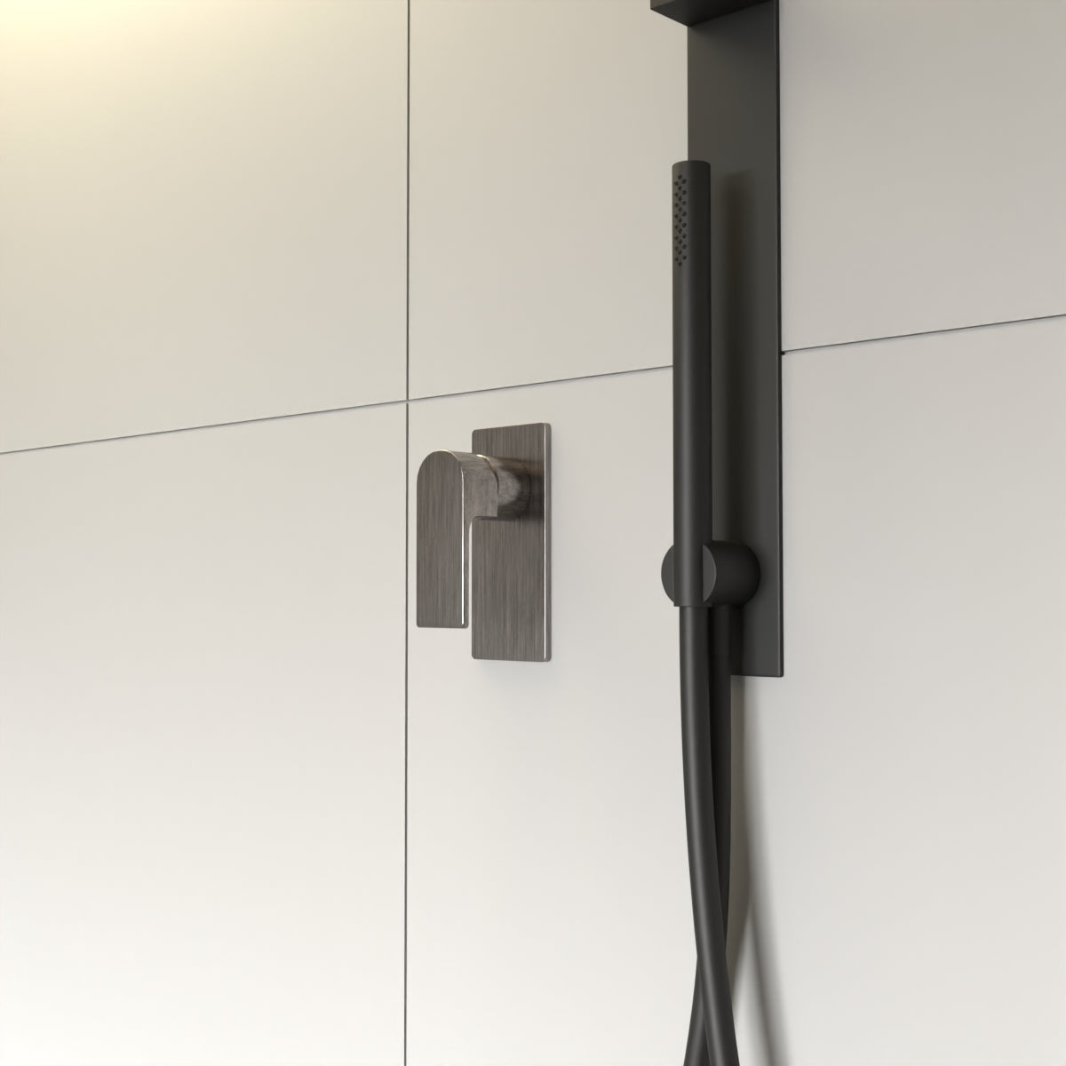 BIANCA SHOWER MIXER GUN METAL
