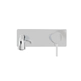 Mecca Wall Basin/Bath Mixer 185mm Chrome