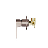 BIANCA SHOWER MIXER 80MM PLATE BRUSHED BRONZE