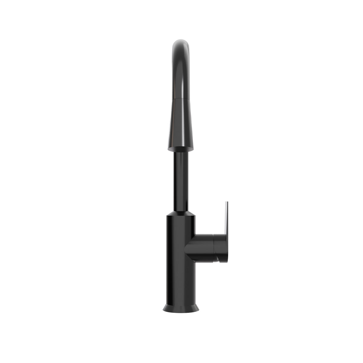 Taut Pull Out Spray Kitchen Mixer Polished Chrome/Matte Black