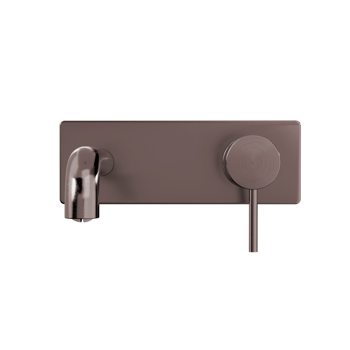 Mecca Wall Basin/Bath Mixer 230mm Brushed Bronze
