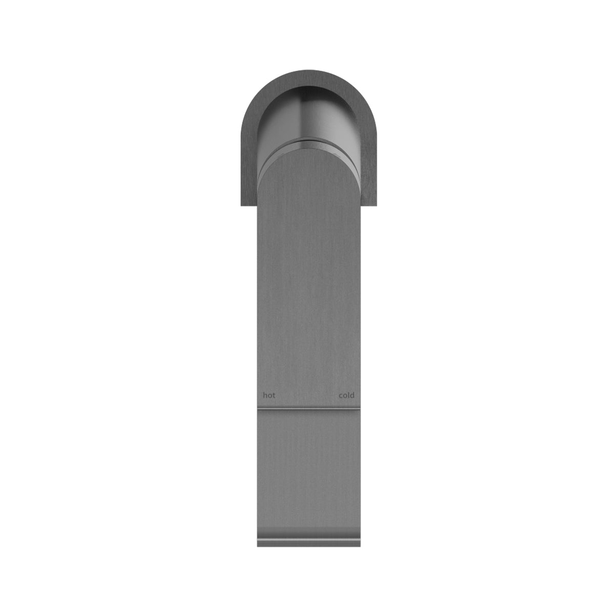 BIANCA BASIN MIXER STRAIGHT SPOUT GUN METAL