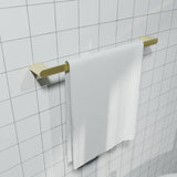 BIANCA SINGLE TOWEL RAIL 600MM BRUSHED GOLD